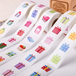 100-500Pcs Thank You Sticker Gift Just For You Seal Labels Handmade Sticker for Scrapbook Envelopes Christmas Gift Decoration