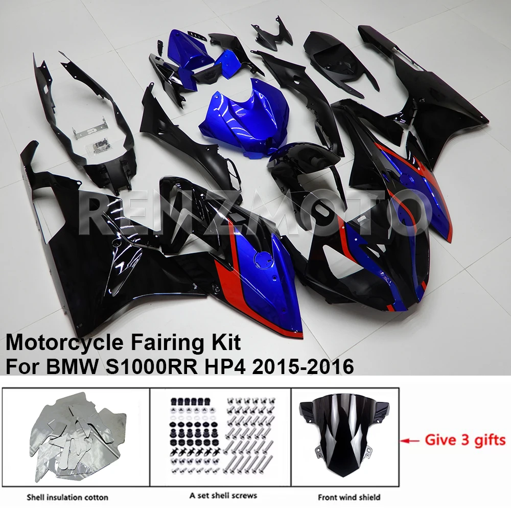 

B1015-102a Motorcycle Fairing Set Body Kit Plastic For BMW S1000RR HP4 2015-2016 Accessories ABS Injection Bodywork