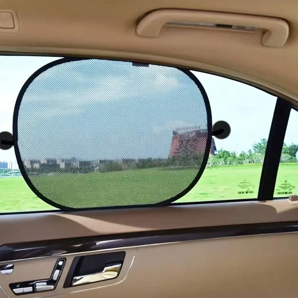 Car Side Window Sunshade Mesh. Most Vehicles Use Foldable Windshields, Sunshades, Reflectors, And Window Sunshades