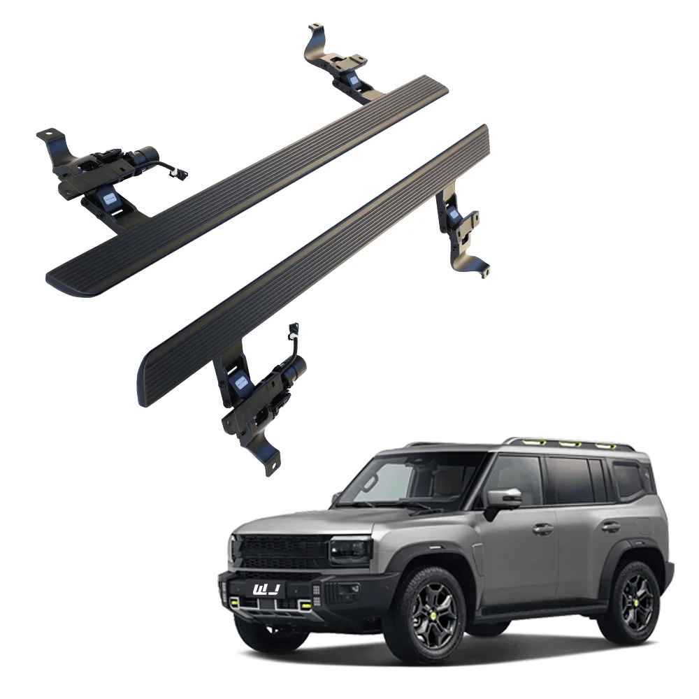 

WJ Car Auto Exterior Accessories Car Door Side Pedal Steps Power Running Board Electric Side Steps Panel for Jetour Shanhai T1