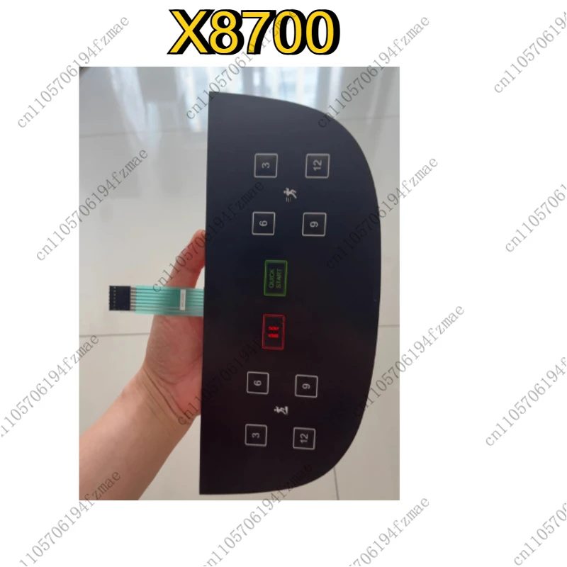

X8700 Наклейка на кнопку беговой дорожки Новые аксессуары
