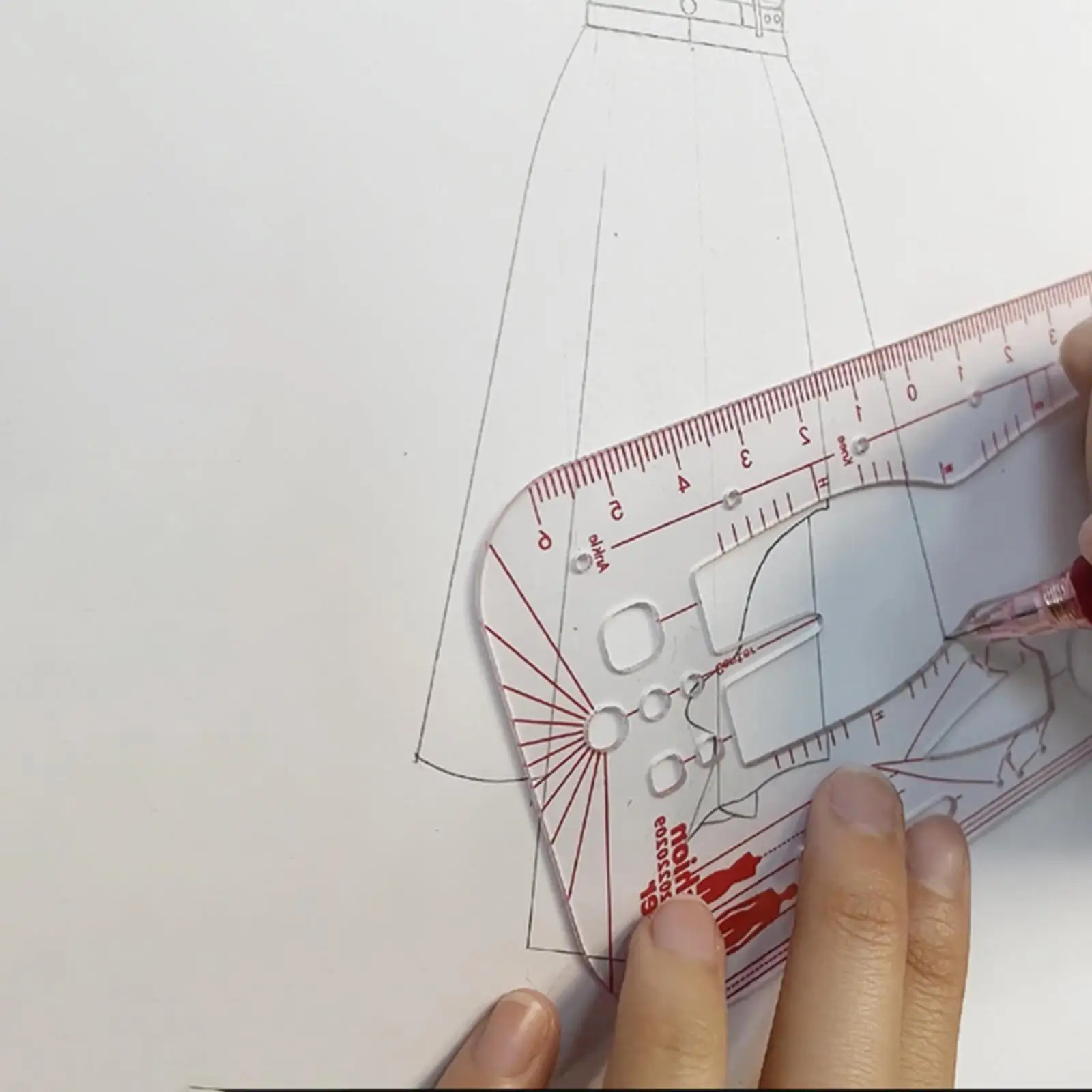 Fashion Figure Template Clothing Drafting Templates Human Figure Template School Painting Template Ruler Drawing Template Ruler