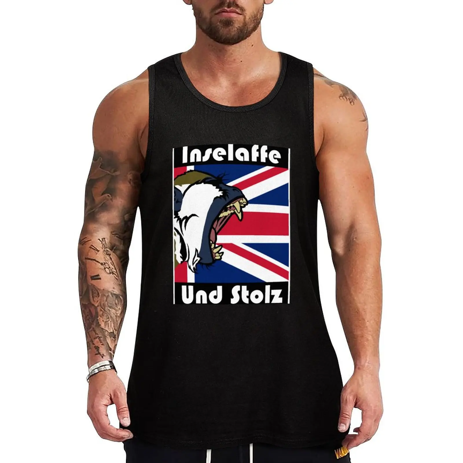 

Inselaffe Und Stolz Tank Top Men's gym articles sports vest