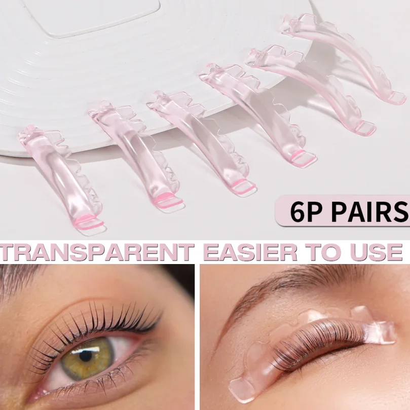 3 Boxes Lash Lift Pads, Jelly Lash Lift Rods Self Adhesive Silicone Pads C-Curl Eyelash Lifting Shield,DIY Use at home