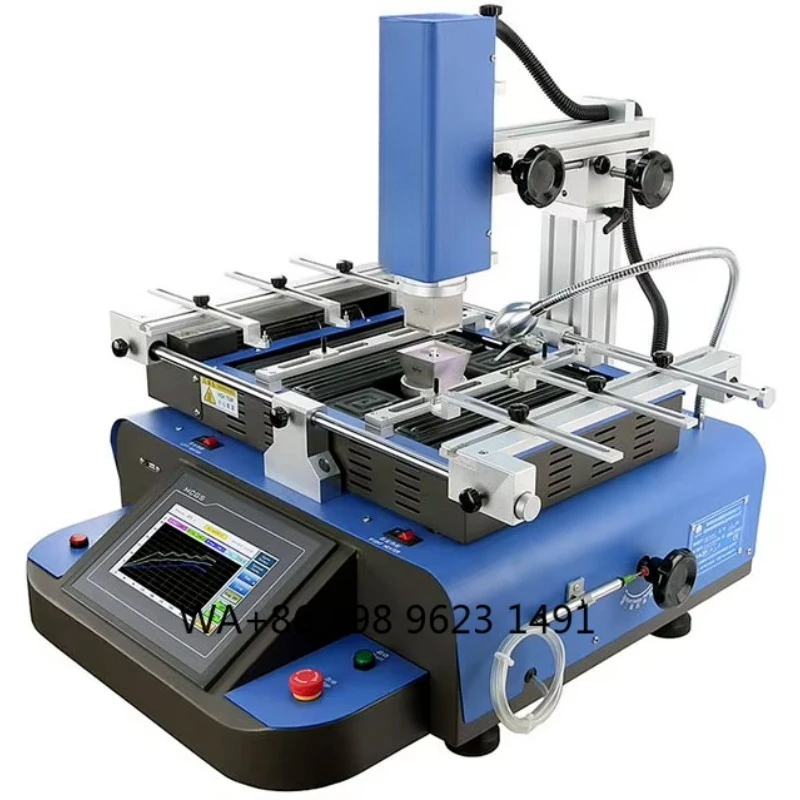 Universal Clamp BGA Rework Station V-Groove PCB Fixture External Temperature Interface Professional Welding Repair Device