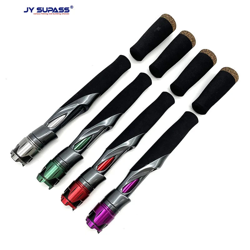 JY SUPASS YSS DIY Fishing Rod Rod Building Components Reel Seat Locking Nut Fishing Rod EVA Handle Kit DIY fishing rod Repair