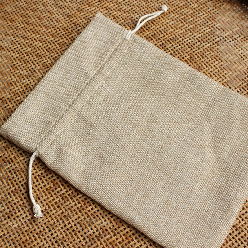 50pcs Burlap Bag Gift Pouches Multi-Pack for Party Favor Storage Needs Women’s Jewelry Sachet Small Christmas Packaging Solution