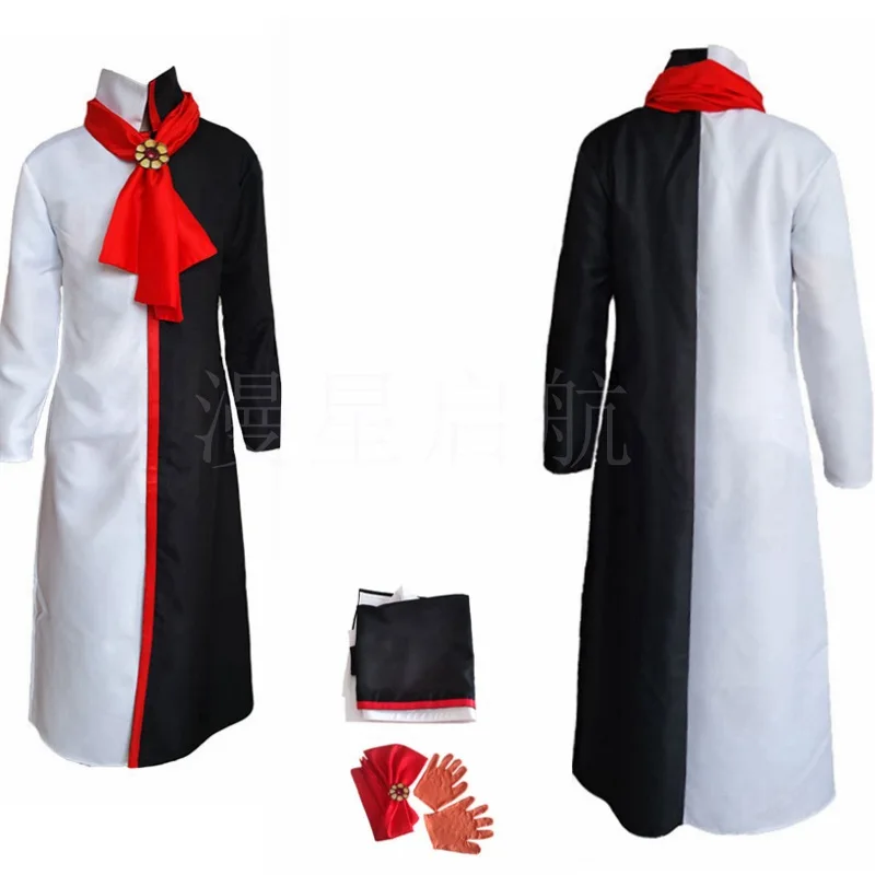 ONE PIECE BROOK kawaii Anime Cosplay Costume Robe Scarf Gloves Uniform Full Set Halloween Costume for Adult Set Clothing