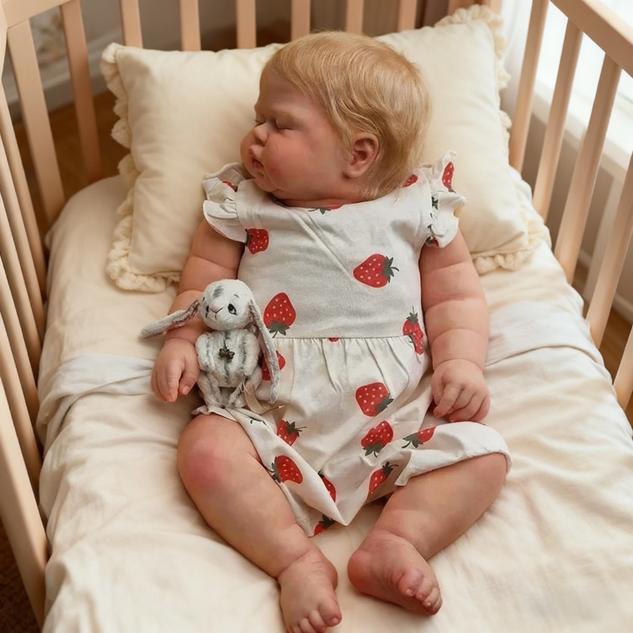 NPK 24 ''3D tono de piel Reborn Pickle cuerpo suave Reborn niño bebé muñeca Muñecas Reborn Bonecas Bebe