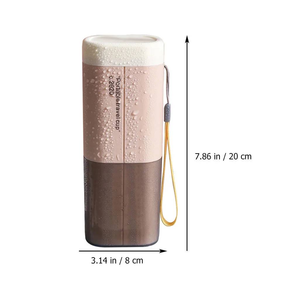 4 قطع من علبة فرشاة الأسنان للسفر، تخزين محمول، مادة متينة عالية الجودة، تصميم موفر للمساحة، أنيق وجذاب وخفيف الوزن