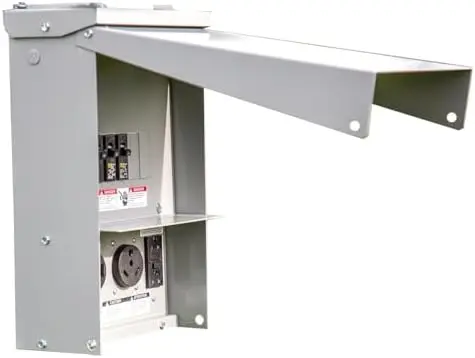 

Накладная розетка для автодомов – 50/30/20 А, ETL, NEMA 3R, производство США