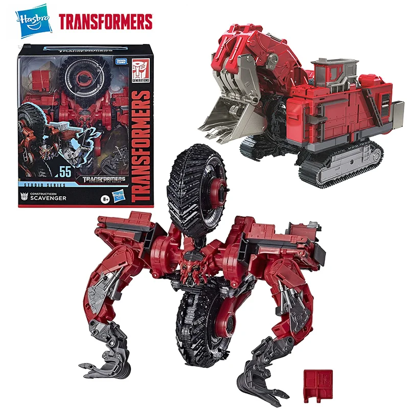 Hasbro Transformers Studio Series SS55 Scavenger Constructicon 25Cm Leader Class Anime Original Action Figure Model Toy Gift