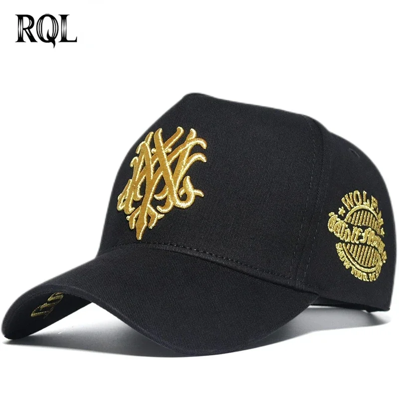 Haftowana zimowa czapka z daszkiem Totem High Crown Structured Big Head dla mężczyzn Kobiety Bawełna Słońce Sport Golf Moda Trucker Hat XL