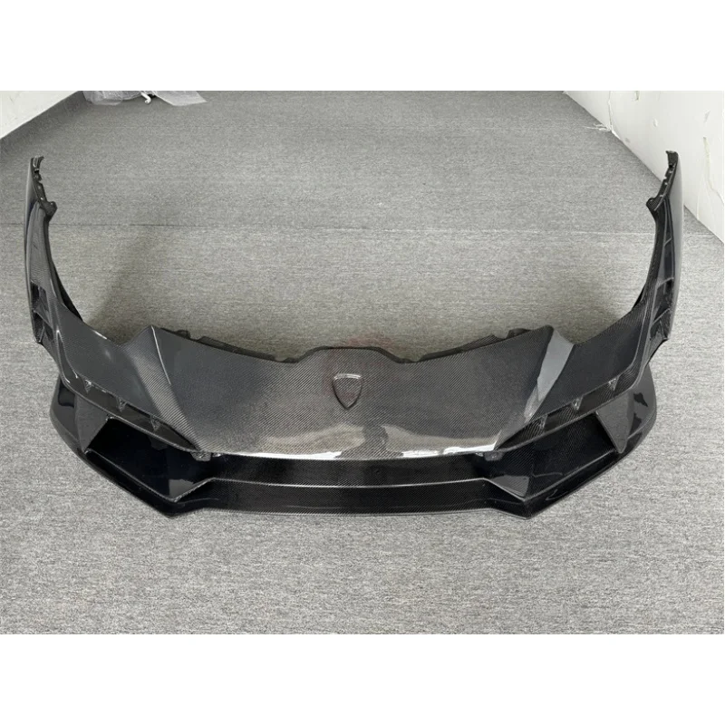 

For Lamborghini Huracan LP580 LP610 EVO Carbon Fiber Tecnica Style Front Bumper Body Kit