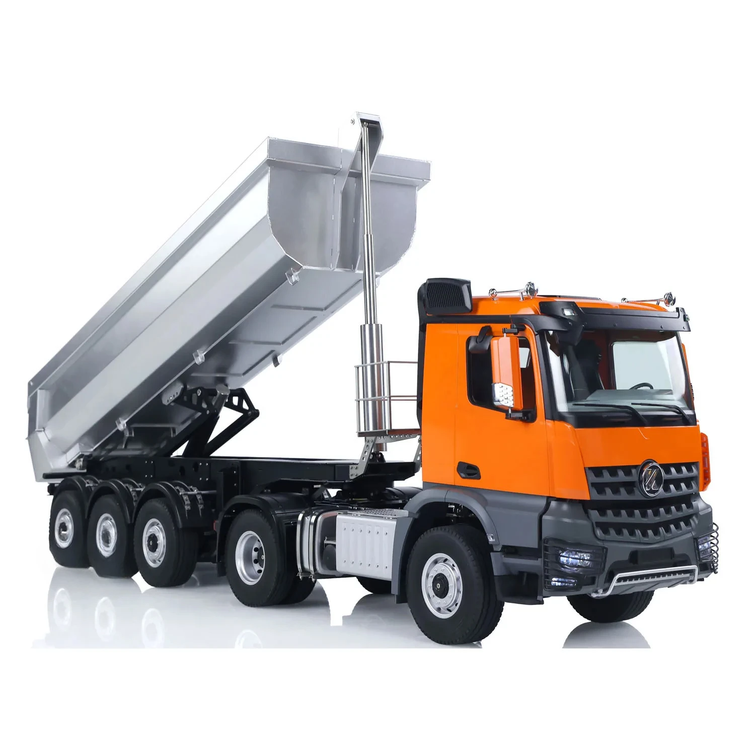 NEW KABOLITE 5801 1/14 Scale RC Metal Tractor Truck With Trailer 4x4 RC Toys Painted Assembled Cars Vehicle GAODE MODEL