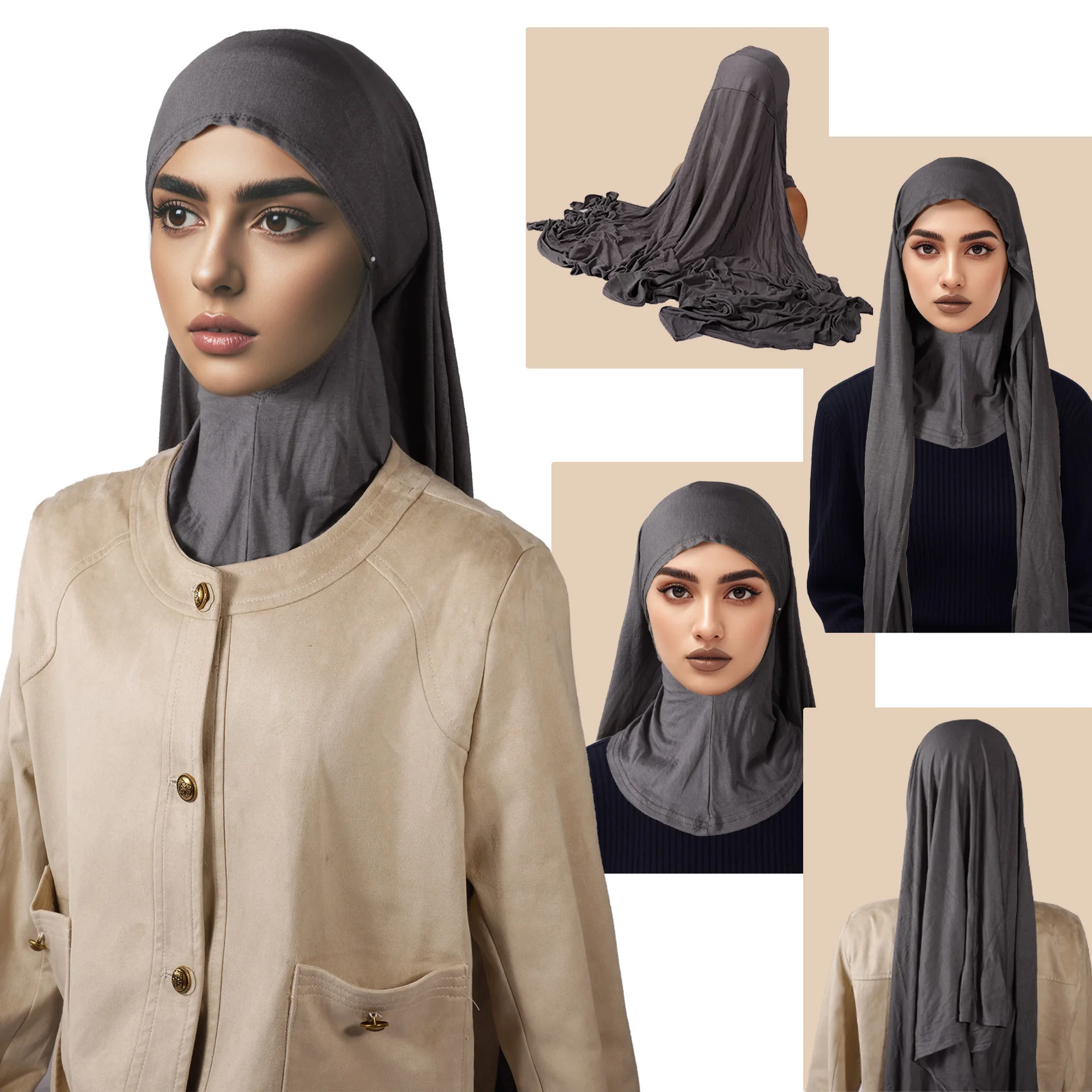 

Модальная многоцветная дышащая защита шеи, высокоэластичная шапка с подложкой, комбинированное длинное полотенце, женская спортивная сумка, длинное полотенце для головы