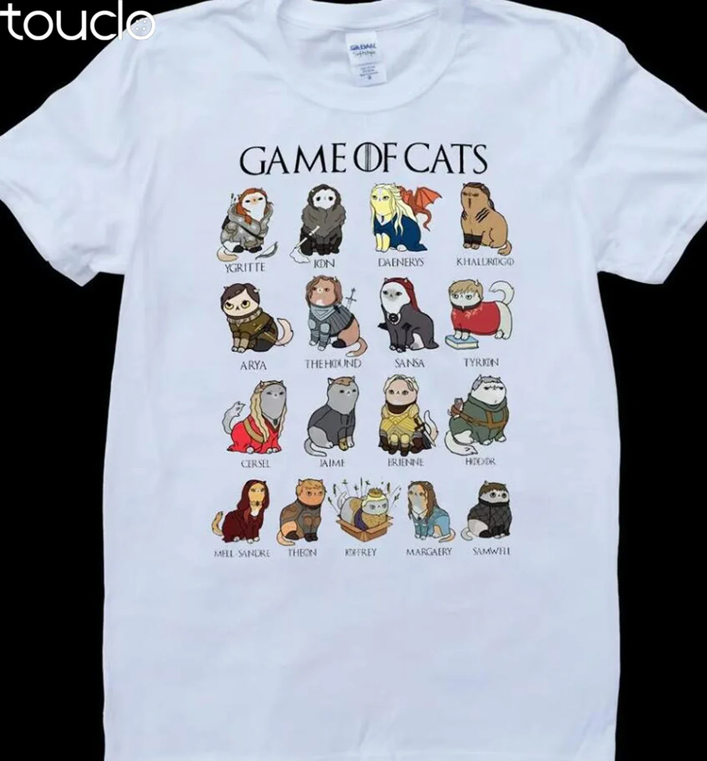 Camiseta blanca divertida de Game Cats para hombre, camiseta hecha a medida, ropa de marca para hombre, camisetas informales de diseño masculino, camisetas baratas