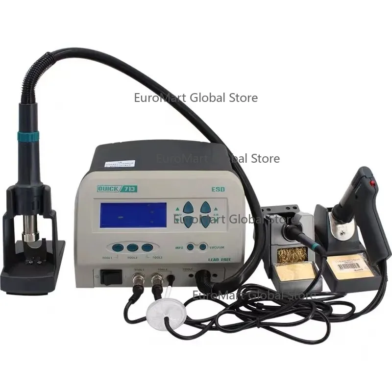 Quick Esd 713 Best Rework System 1000W High Power Hot Air  Soldering Station