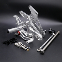 For Yamaha LC160 Y15 Y15ZR / Y16 V1 CNC Motorcycle Footpeg Footrest Rearset Rear Set Foot Peg Accessories