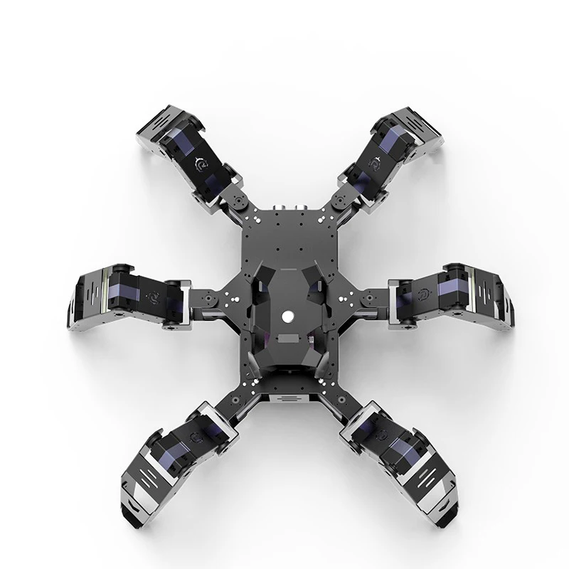 Aranha Robótica Hexapod Bionic para Arduino, Metal Servo, 18 Dof Vídeo Aranha, Kit DIY, ESP32, Programação Gráfica