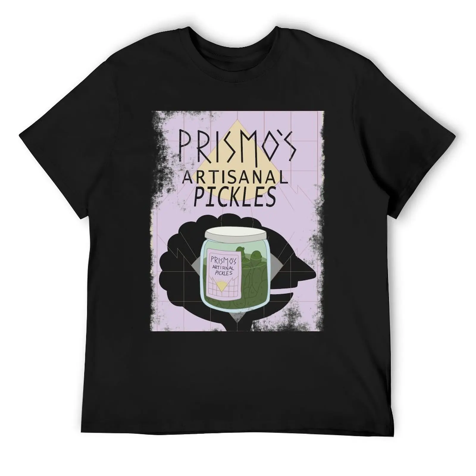 

Prismo's Pickles T-Shirt oversized sweat baggy shirts animal prinfor boys mens graphic t-shirts hip hop