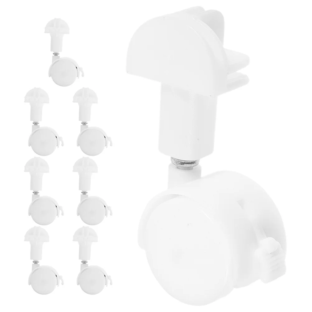 

8Pcs Heavy Duty Caster Wheels for Cat Cage Pet Crate Accessories Easy Assembly Smooth Mobility Flexible Rotation