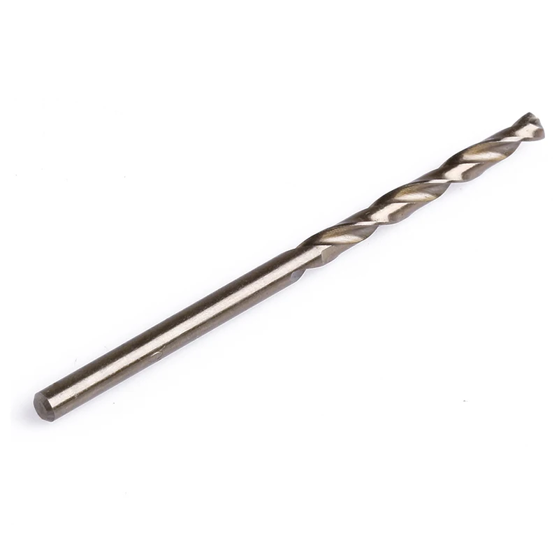 Broca espiral de cobalto, vástago triangular, hss-co, M35, 3mm, 10 unids/set por juego