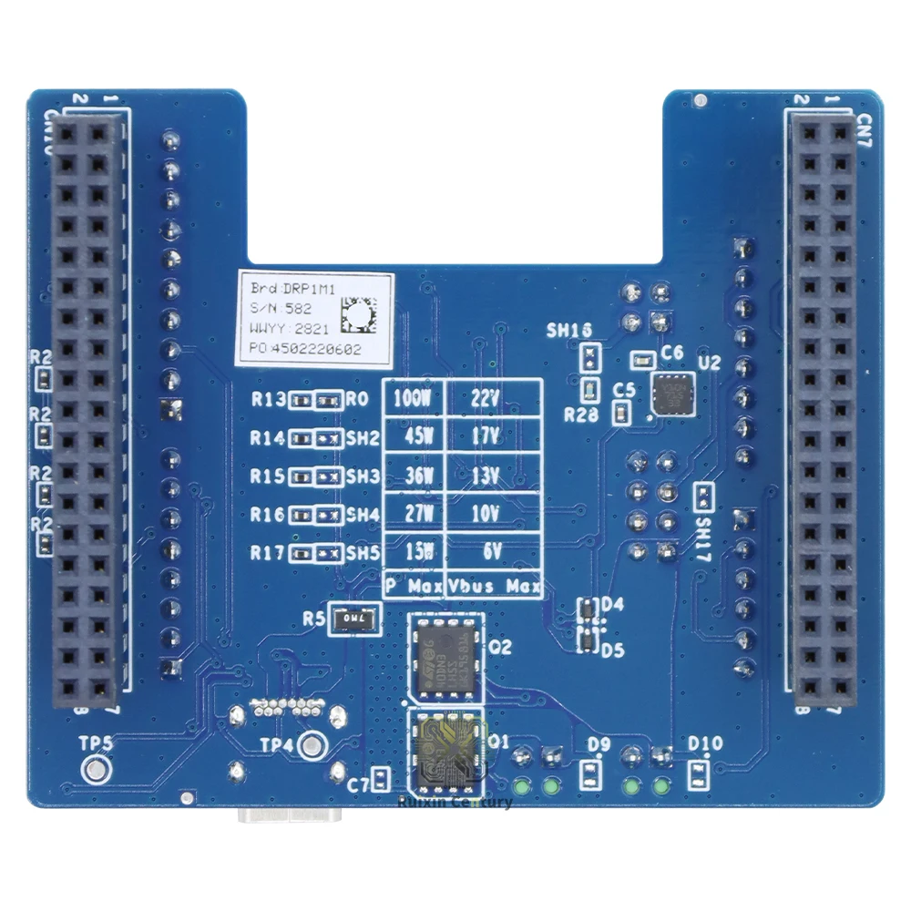 FOR ST X-NUCLEO-DRP1M1 USB Type-C Power Delivery DRP Expansion Board TCPP03-M20 100 W PPS for Nucleo-64