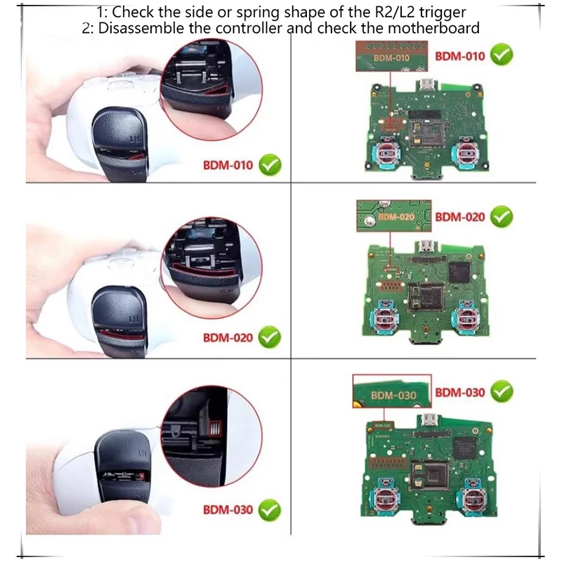 V1 V2 Conductive Film Replacement Button Ribbon Circuit Board For PS5 Controller LR ABXY D Pad