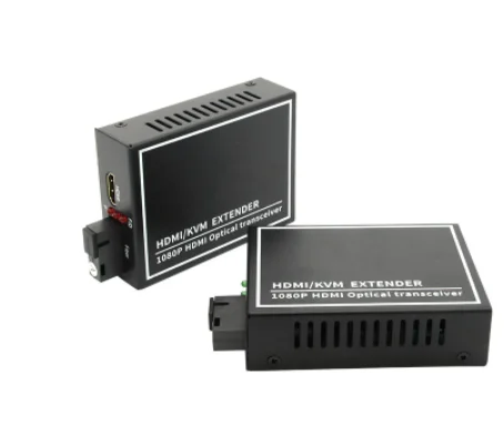 New 4K   + USB Optical Extender Transceiver   o and Video Optical Fiber Translate With KVM Keyboard Mouse Transmit 20km