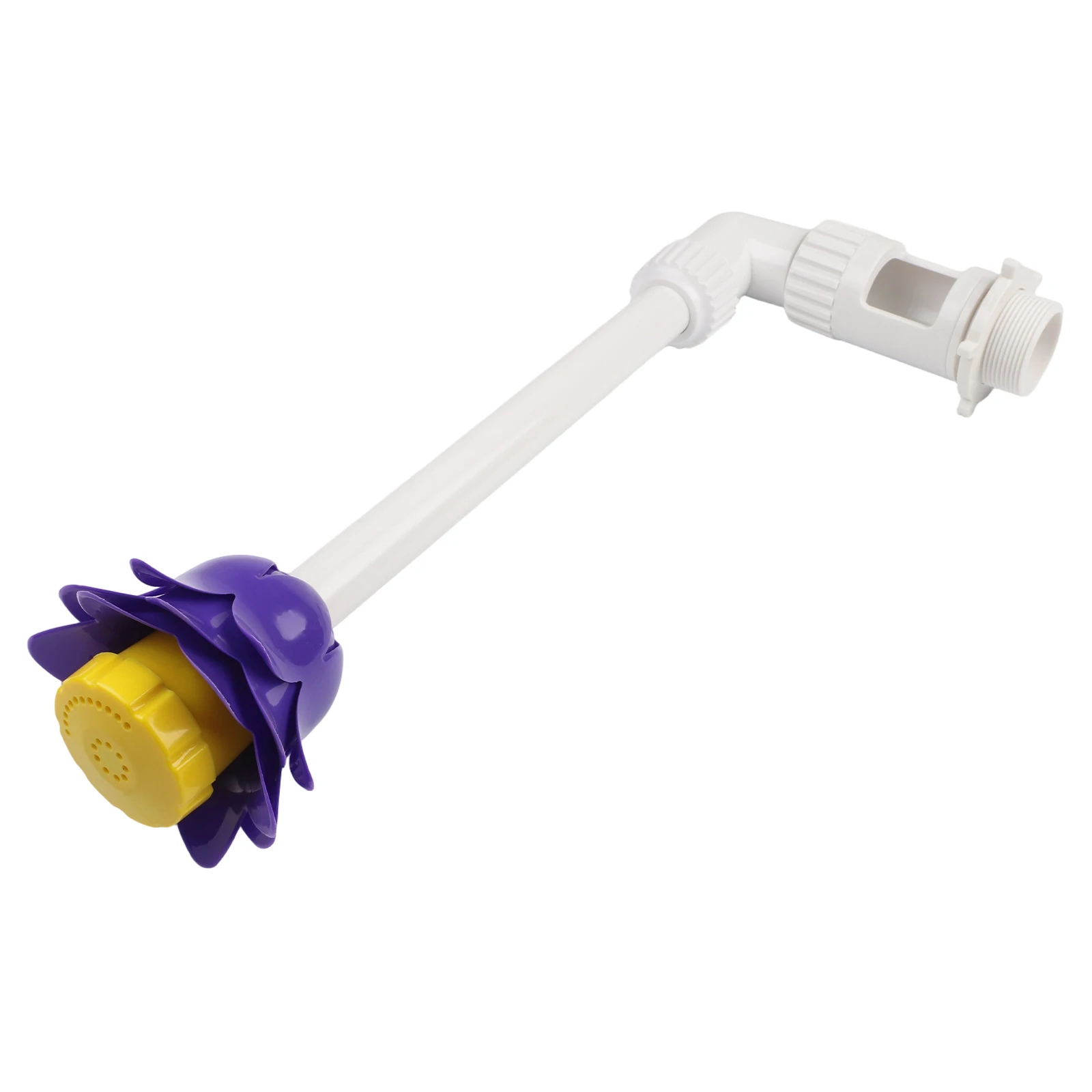 Adjustable Sprinkle Distance for Flower Shape Waterfall Fountain for Swimming Pools and Garden Ponds Outdoor Water Spray Feature