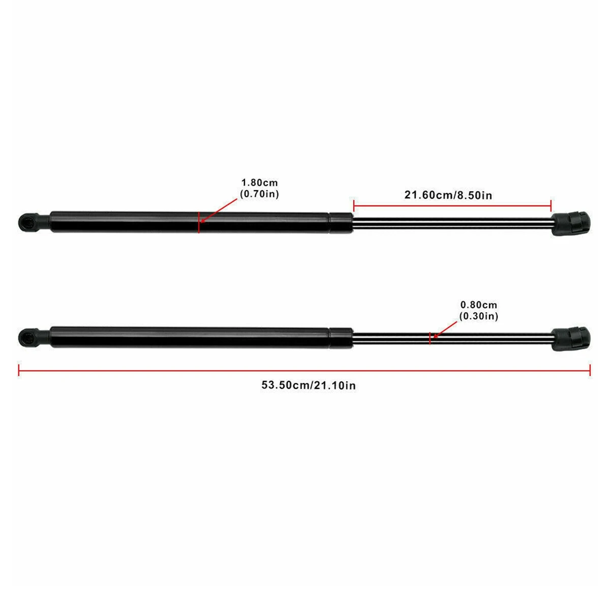 AC54-2X capô dianteiro suportes de elevação suporte conjunto de cilindro de gás de choque para lexus rx350 rx450h 2010-2015