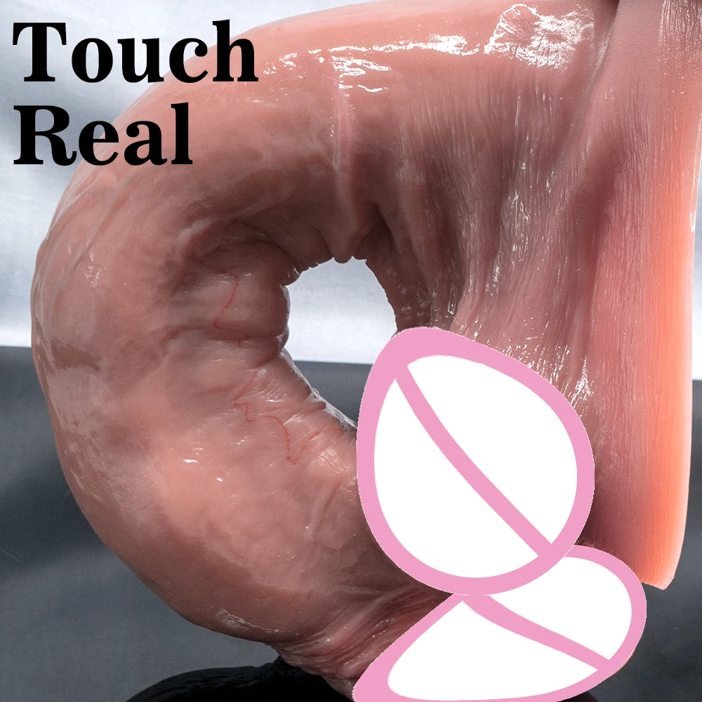 Super Big Dildos Super Large Penis Sex Toy For Women Silicone Powerful Suction Cup Anal Soft Penis Sex Tools for Women Adults 18