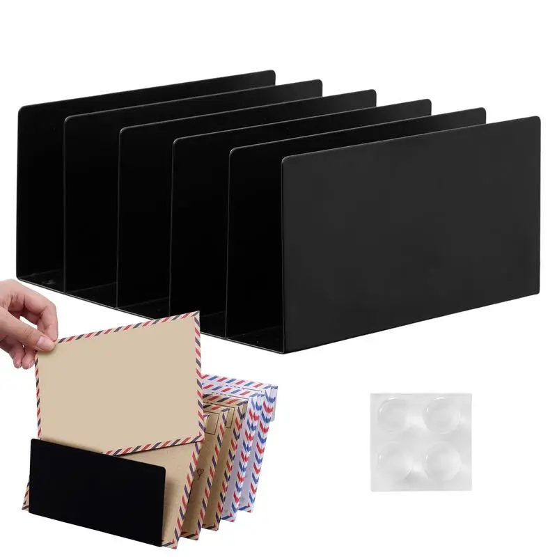 

File Organizer For Desk Five Compartment Metal Desk File Organizer Versatile Tiered Organization For Home Study Room Classroom