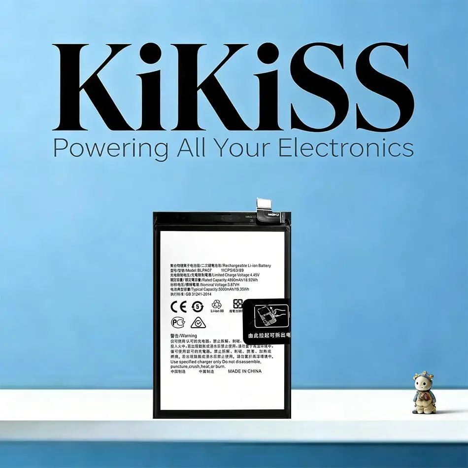 

Аккумулятор для мобильного телефона BLPA07 5000 мАч для Oppo A78 4G с хорошей работой при низких температурах