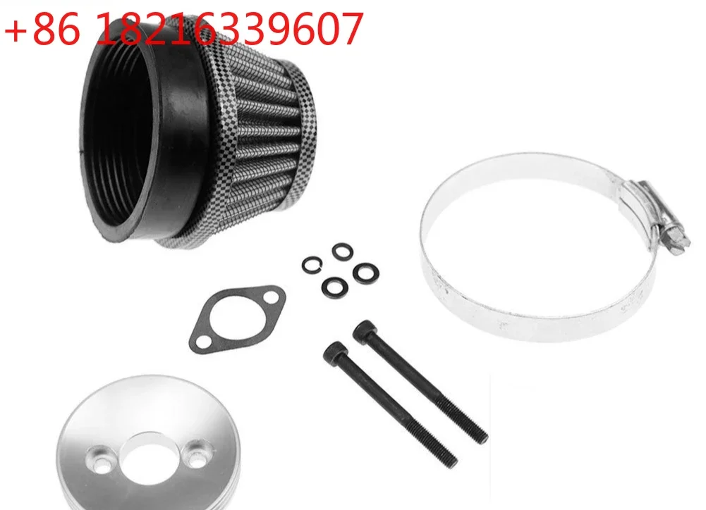 TAOMetal Air Filter Kit Fit 23-71CC Zenoah CY ROVAN Engine for 1/5 HPI ROFUN KM BAJA Losi 5ive T DBXL FG GoPed RedCat Rc Car Par
