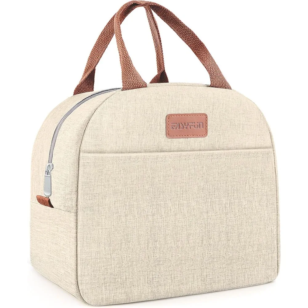 

Lunch Bag for Women & Men Adult Insulated Lunch Box, Small Leakproof Cooler Food Lunch Containers Reusable High Capacity Lunch T