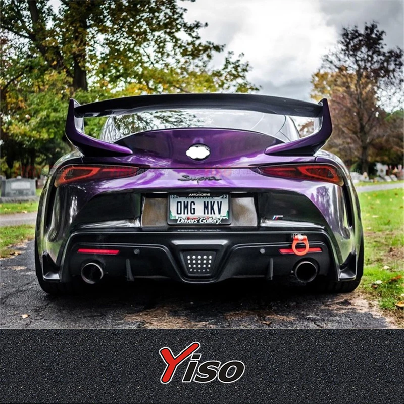 

Suitable for SUPRA A90 Modified encirclement Carbon fiber STREETHUNTER Empennage Aerodynamic kit SUPRA A90 ST BIG WING