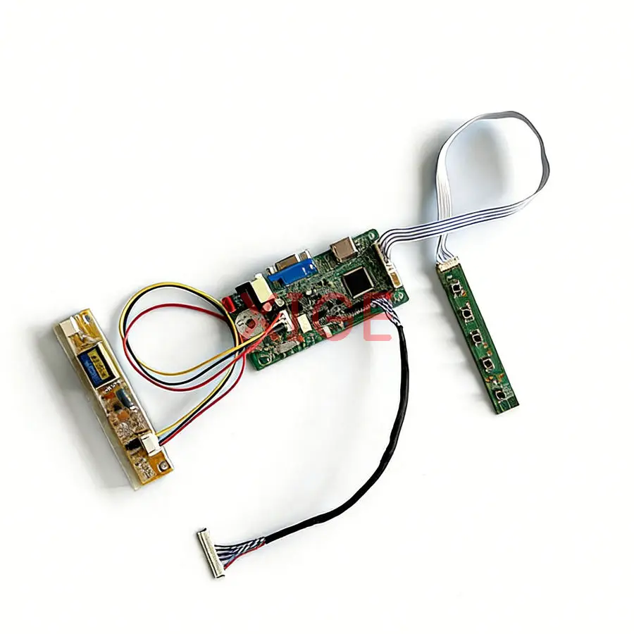 

Для LTN170X2 LTN170BT08 N170C2 LTN170WX Комплект платы контроллера привода ЖК-дисплея DIY 1440*900 1440x900 30-контактный LVDS VGA + HDMI 1-CCFL