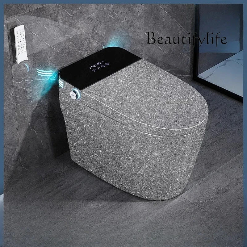 N46 Gray smart toilet flash silver fully automatic integrated toilet without water pressure limit electric