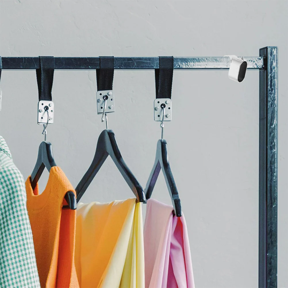 

4Pcs Heavy Duty Closet Rod Brace Brackets Zinc Alloy Corner Flange Seat Hanger Support for Wardrobe Bathroom Cabinet Rod