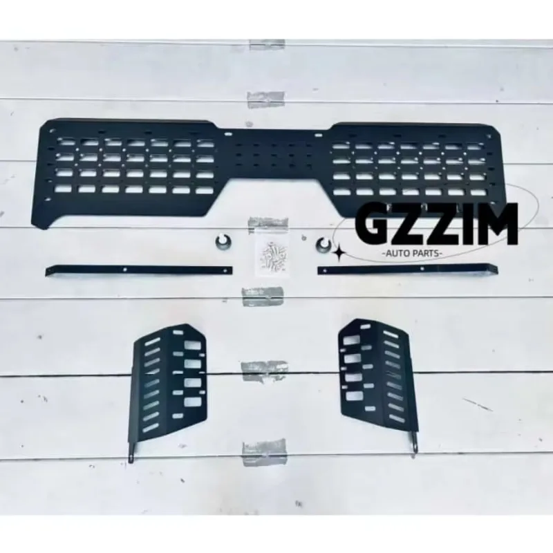New  Black Modified Tailgate Expansion Panel Multi-Function Hanging Board Off-road Parts for Ranger 2023-2025 6-Month