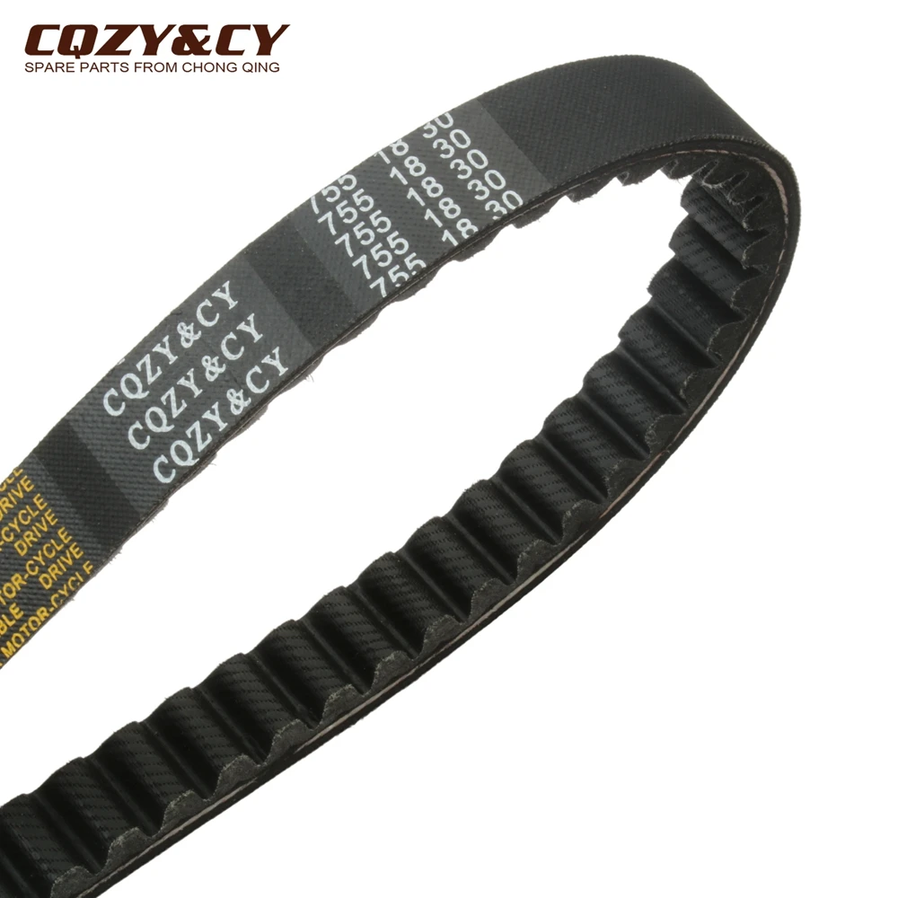 Scooter 755 18 30 CVT Drive Belt For Peugeot Trk2 Wrc Vivacity Catalitico Vsx-Xr 50 X-Fight Lc 50cc 729171 163750160