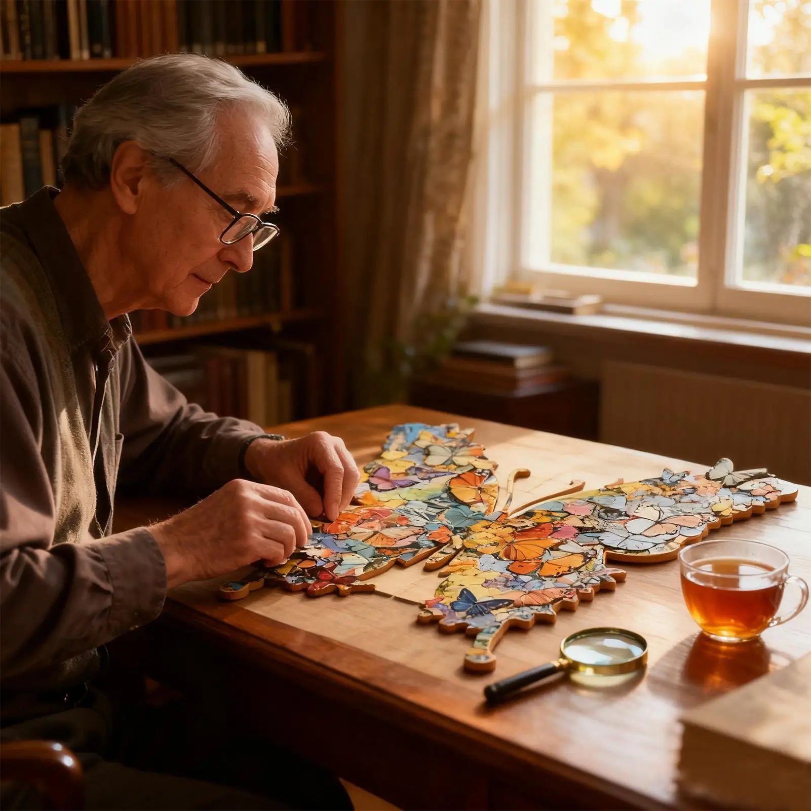 

Деревянный пазл 162 или 118 деталей, игрушка-головоломка в форме бабочки, интерактивная деревянная головоломка для хобби, вечеринки, обучения домой