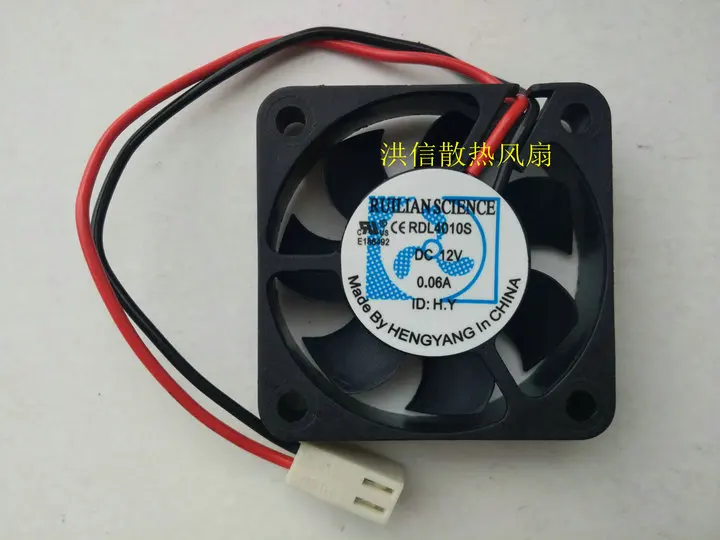 

XINRUILIAN RDL4010S DC12V 0.06A 4CM 4cm silent cooling fan