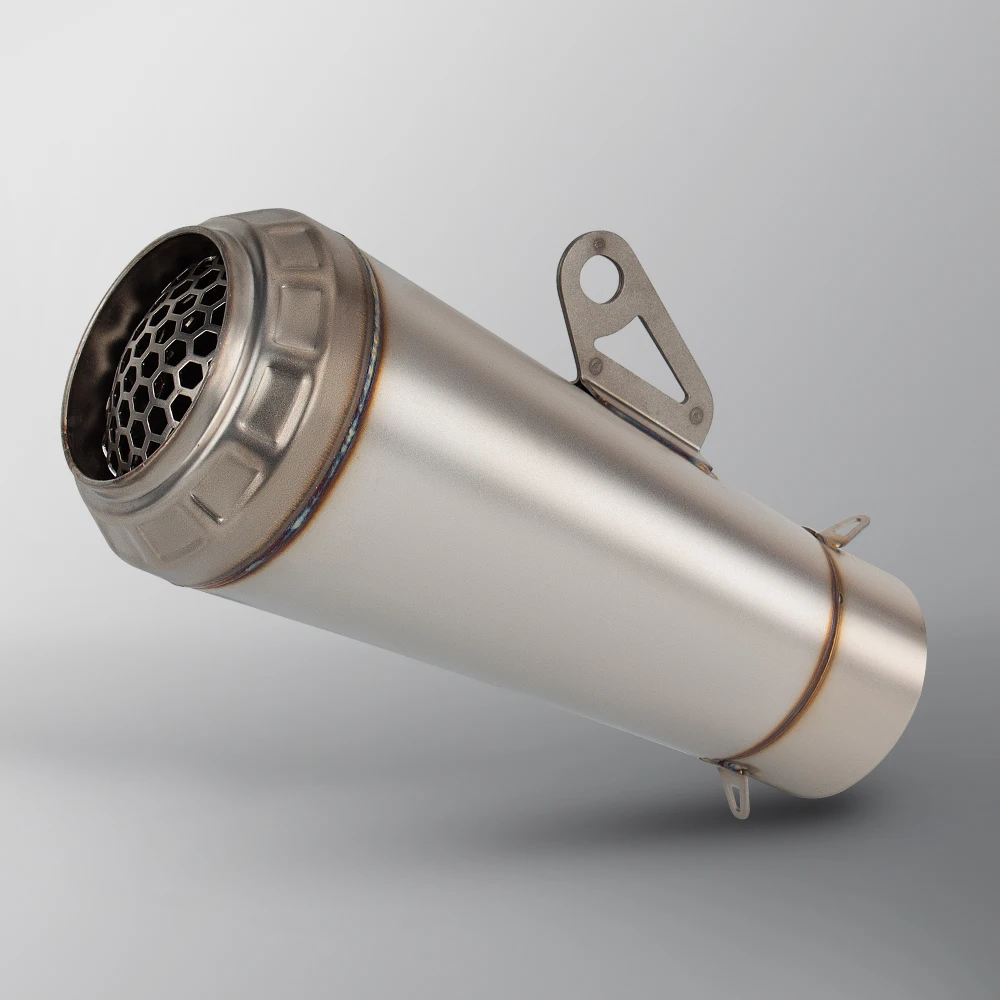 

60 мм выхлопная труба мотоцикла Escape Moto глушитель глушитель для Ninja250 Z300 ZX10R MT03 R25 GSX250R msx125 s1000rr