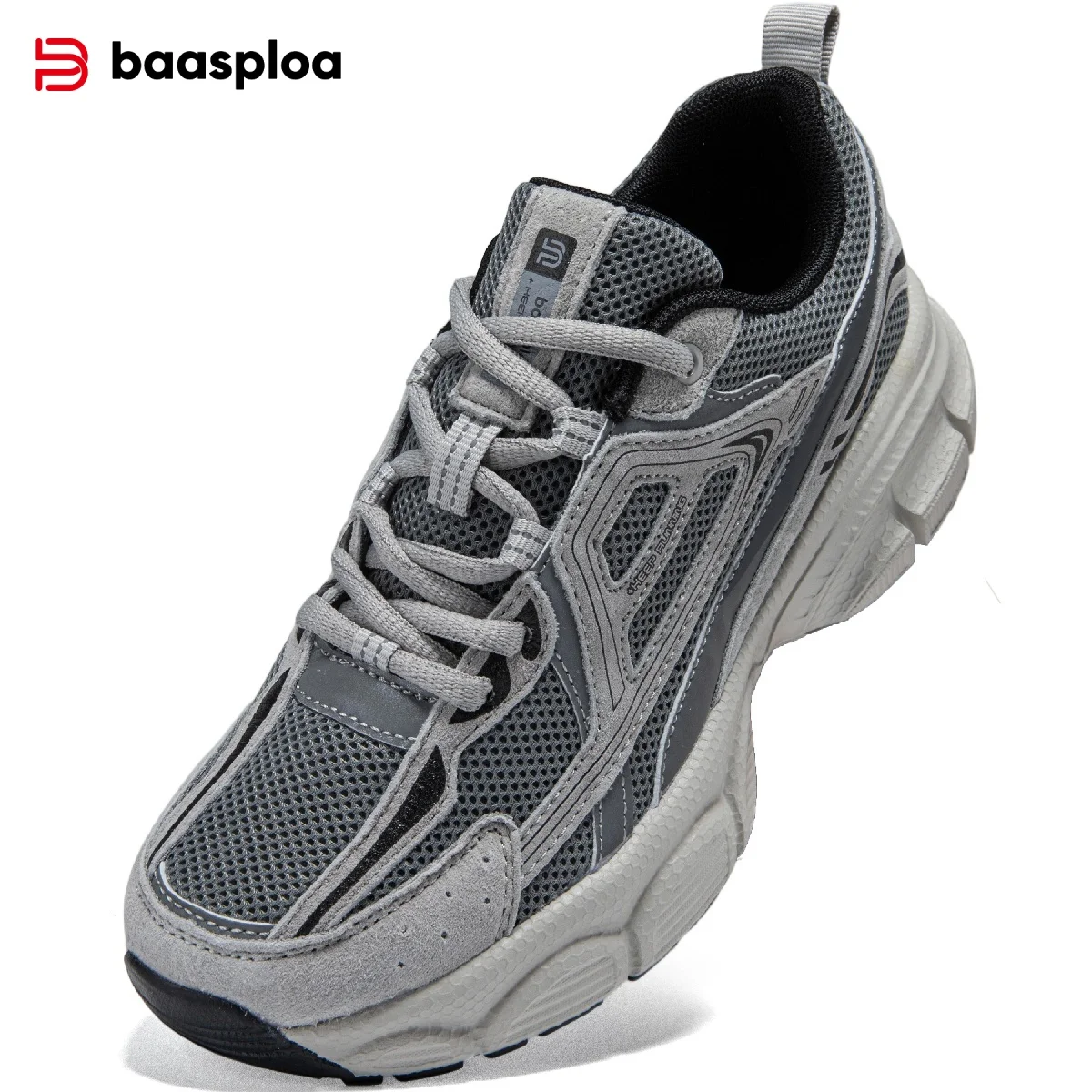 Baasploa женские кроссовки модная сетчатая дышащая спортивная обувь женские новые легкие повседневные кроссовки женские нескользящие уличные кроссовки Baasploa женские кроссовки модная сетчатая дышащая спортивная обувь женские новые легкие повседневные кроссовки женские нескользящие уличные кроссовки