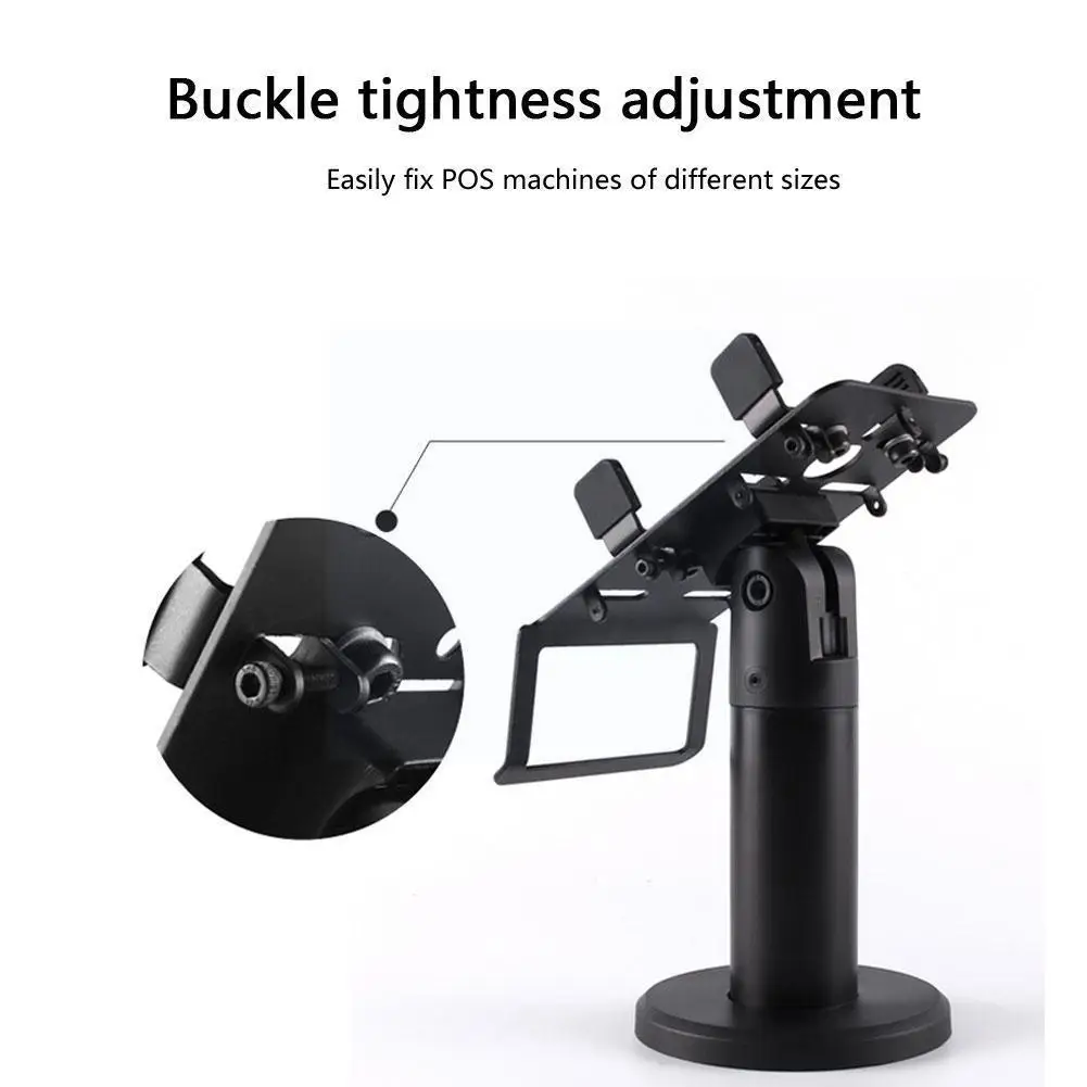Pos Machine Stand 360 Degree Rotate Display Bracket Claws Flexible Pos Display Machine Security Stand Adjustable Holder M1I3