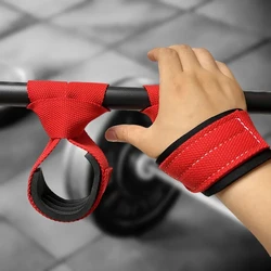 Sangles de levage pour haltères, ceinture de rehaussement Deadlift, enveloppes anti-alde pour les mains, sangles de poignet, ceinture auxiliaire d'entraînement physique