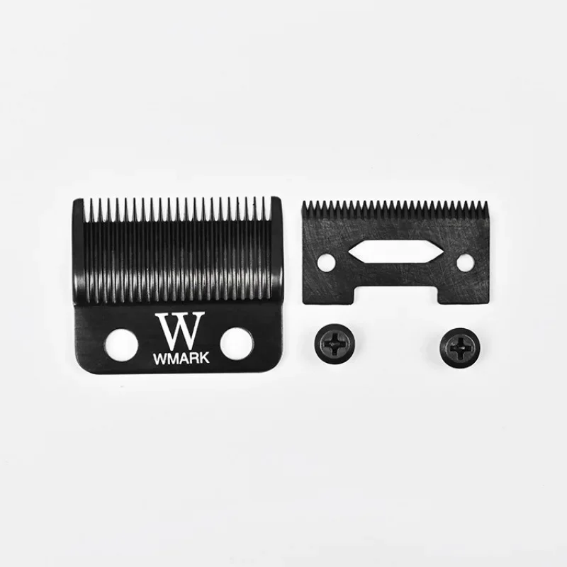 Wmark W-13 Dlc Fade Hair Clipper Reservemes 440c Roestvrijstalen Poedermetallurgie Keramisch Bewegend Mes Vervangen Accessoires